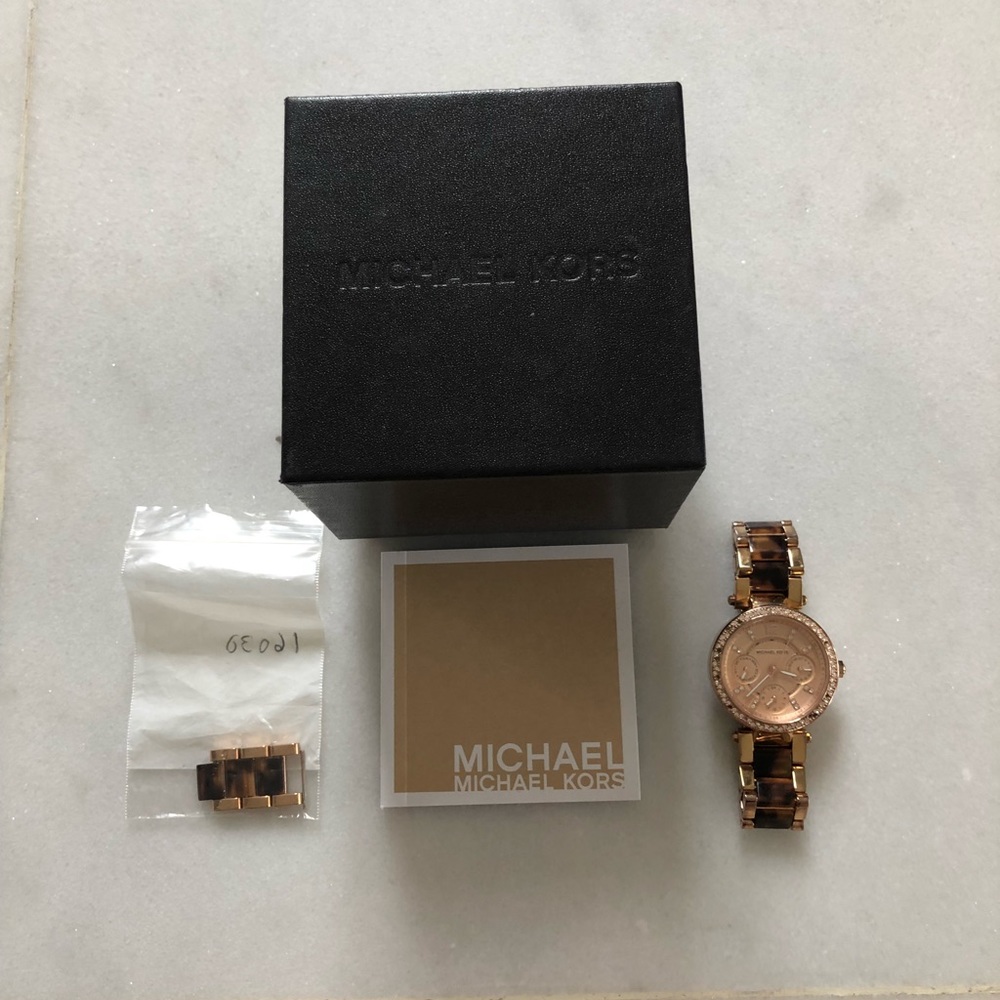 Michael Kors Diamond Encrusted Watch